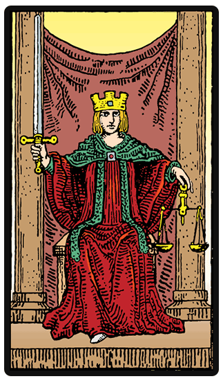 Justice Tarot card
