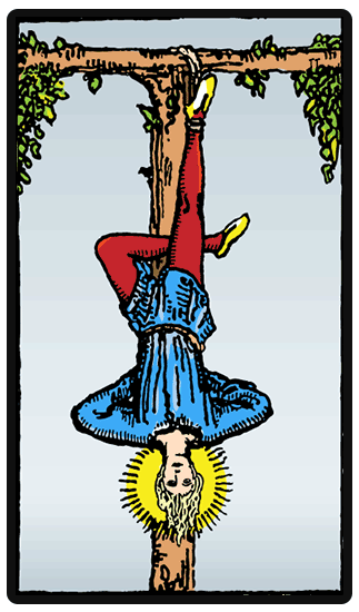 The Hanged Man Tarot card