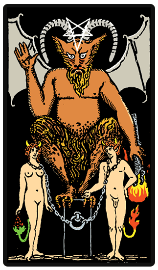 The Devil Tarot card