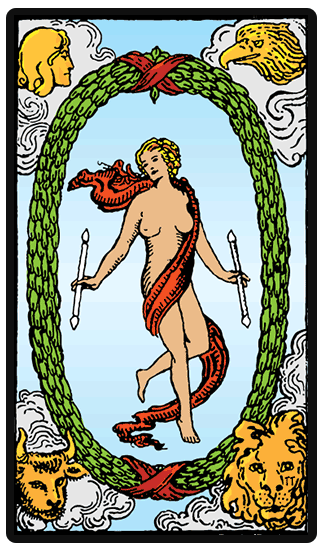 The World Tarot card