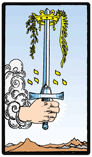 Ace of Swords Tarot card
