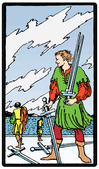 Five of Swords Tarot card