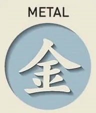 Metal element from the 5 Chinese Elements