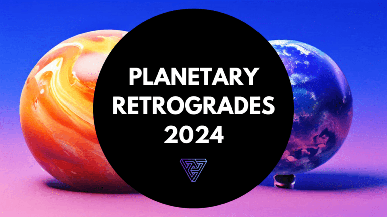 Planetary Retrogrades in 2024 Astrology Calendar